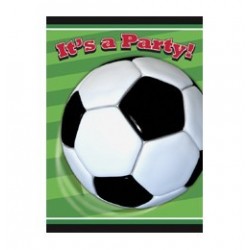 3-D Soccer - Foci Parti Meghívókártya és Boríték - 8 db-os