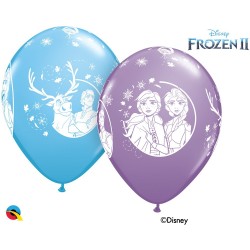 11 inch-es Jégvarázs 2 - Disney Frozen 2 Lufi (6 db/csomag)
