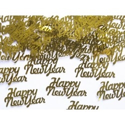 Arany Happy New Year szilveszteri konfetti