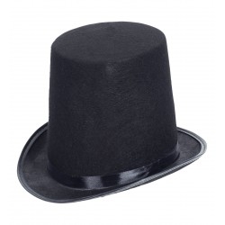 Fekete cilinder kalap -...
