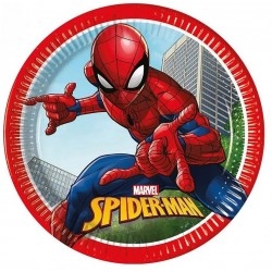 Spiderman pókember parti tányér