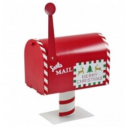 Mikulás postaládája karácsonyi dekoráció