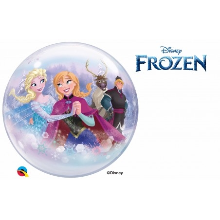 Jégvarázs - Frozen buborék lufi 56 cm