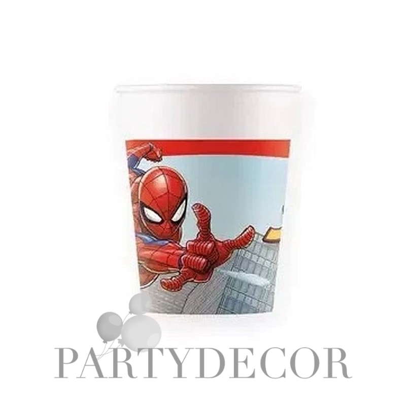 Spiderman pókember parti szülinapi pohár 8 db