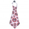 Óriás születésnapi sebességkorlátozó nyakkendő 50. születésnapra   