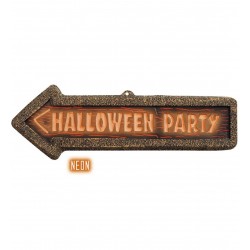 Halloween party tábla 3D-s 
