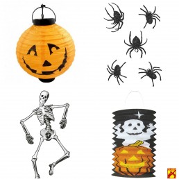 Függő dekorációk, füzérek Halloween partira
